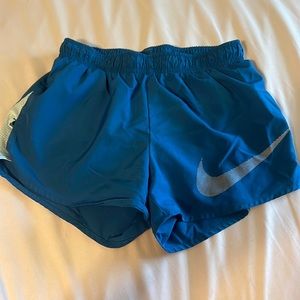 XS Nike Running Shorts Blue/Teal